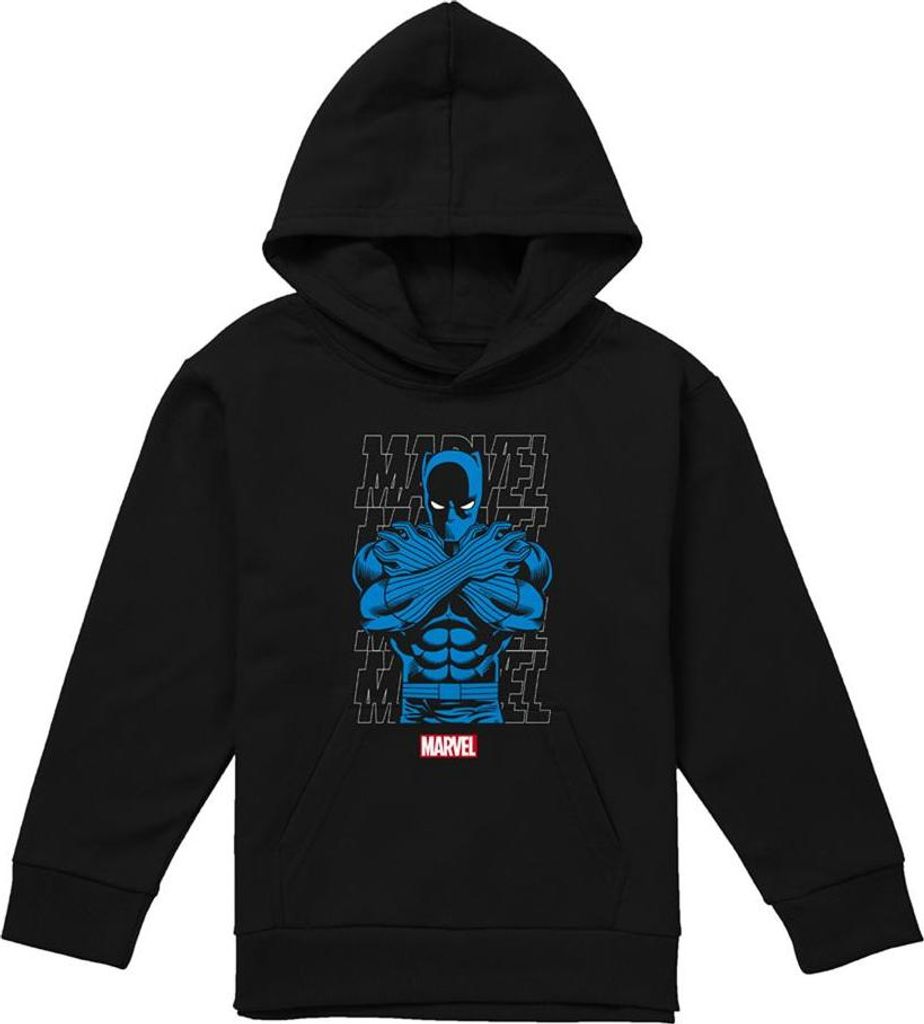Black Panther - Kapuzenpullover für Kinder TV23778 (128) (Marine)