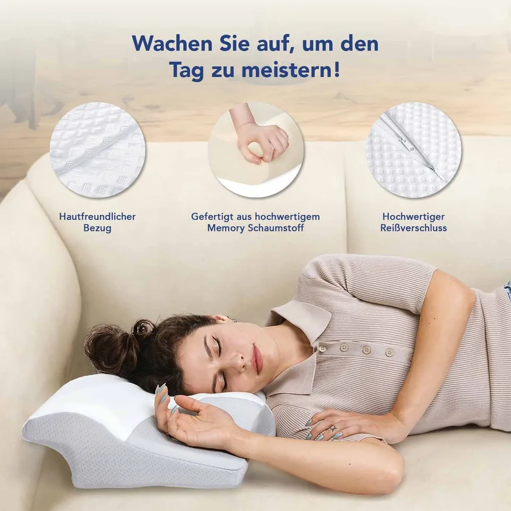 Coussin d'accoudoir contre douleur coude pour console centrale auto - 3