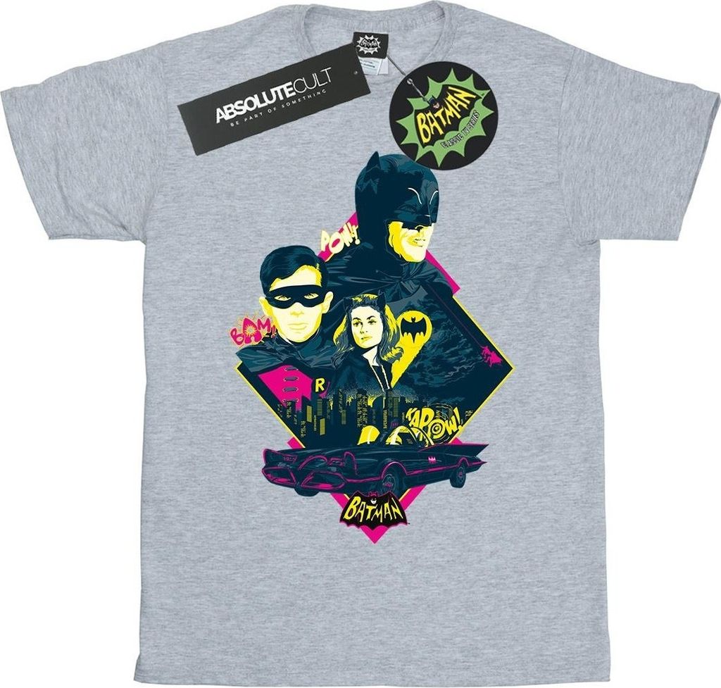 DC Comics - T-Shirt für Herren BI16250 (M) (Grau)