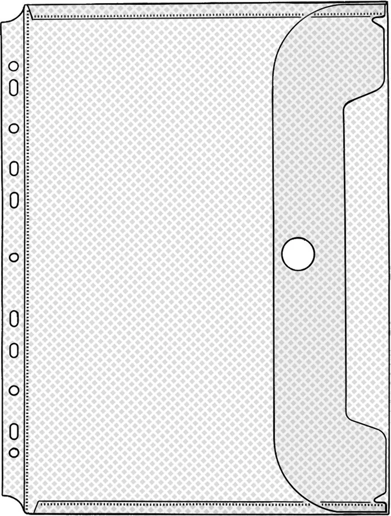 Veloflex 5342 Crystal A4: L'Eleganza dell'Ordine Trasparente (10 pz)