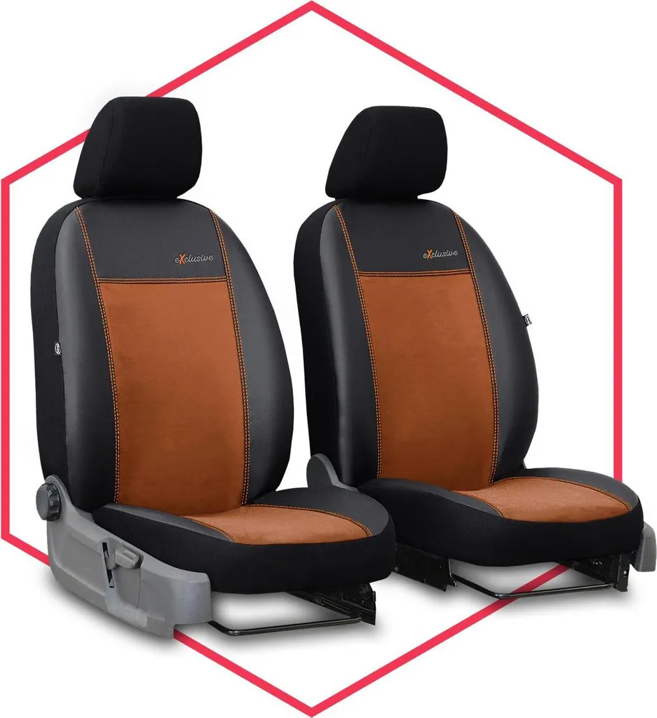 Coprisedili auto Coprisedili universali per Iveco Daily V fino a 14 Brown 1+1 BUS - 11