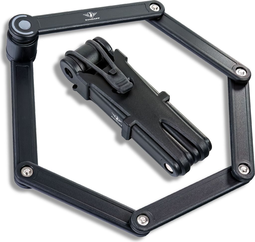 Zündapp Fahrradschloss Faltschloss Rahmenschlösser Fahrrad E Bike Schloss 85 cm diebstahlsicher