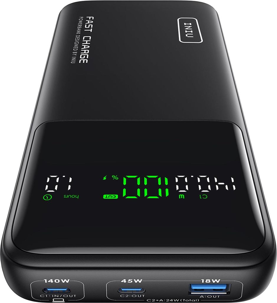 INIU BI-B64 Power Bank, 27000mAh 140W Produktbild 