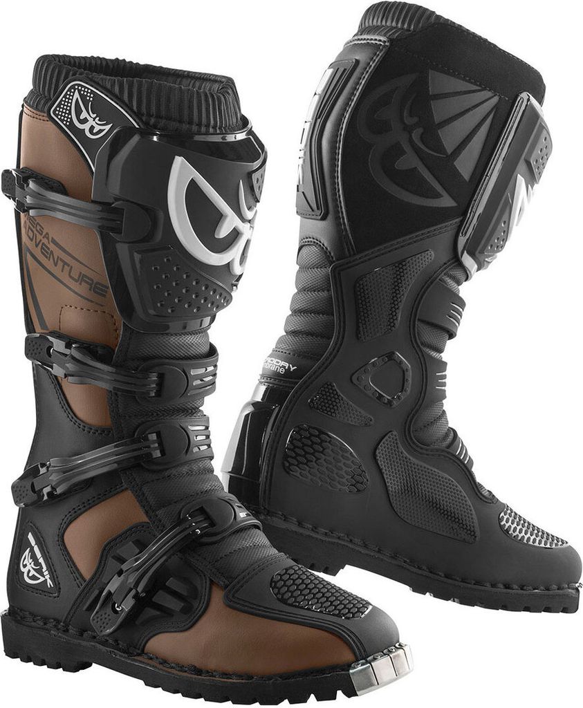 Berik Terrain Adventure Enduro / MX Stiefel, braun, 44