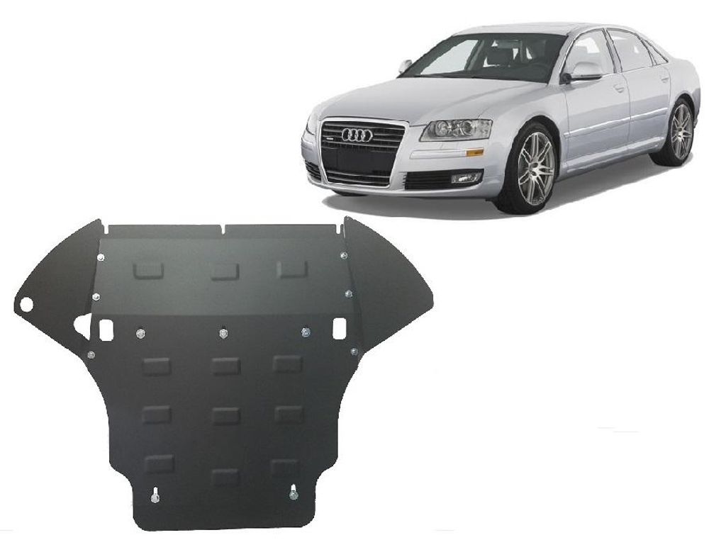 Unterfahrschutz für Motor der Marke Audi A8