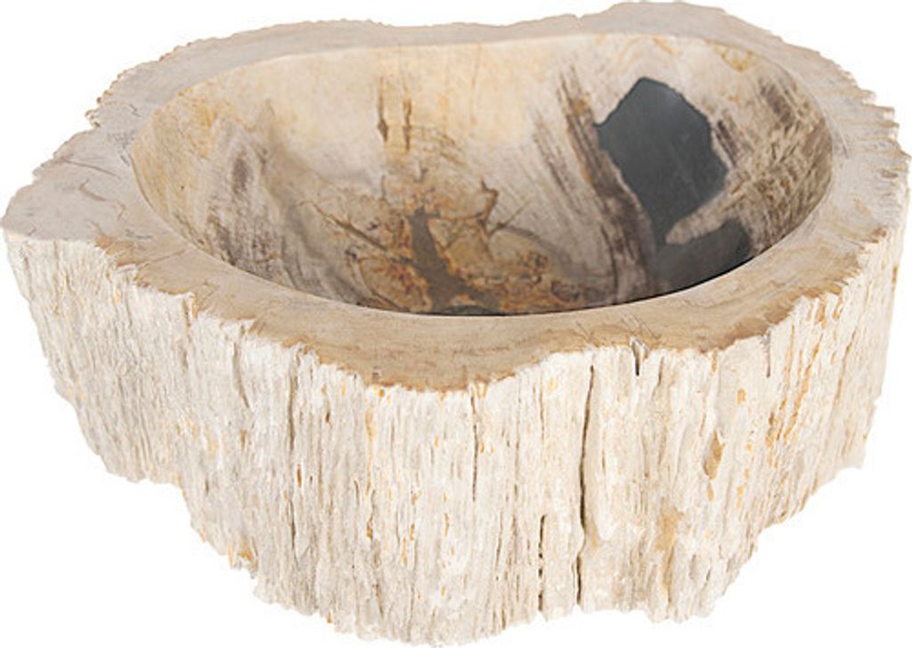 Differnz Aufsatzwaschbecken versteinertes Holz ca. 45 cm Produktbild 