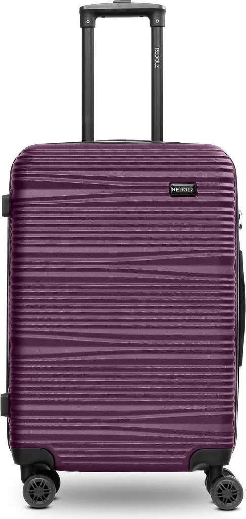 Grande Valise de Voyage à Roulettes 68 cm REDOLZ Essentials Bordeaux
