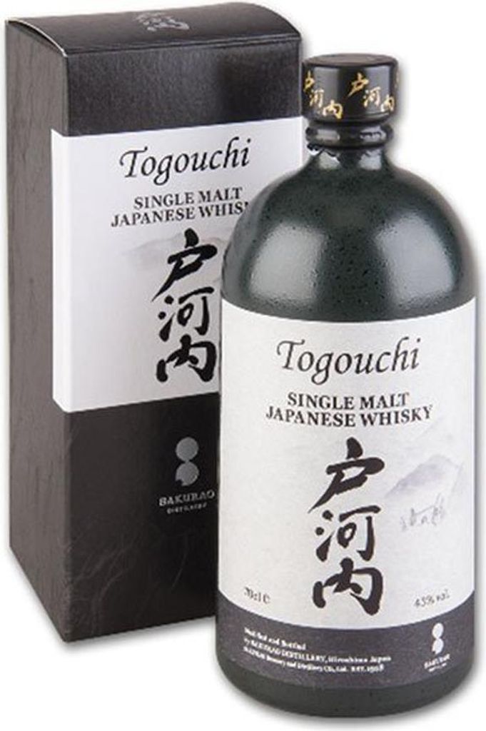 Togouchi Single Malt Sakurao + Box 700ml 43% Vol.