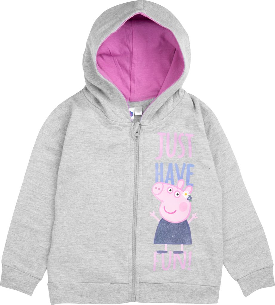 Peppa Wutz - Just have fun -  Kapuzenpullover für Mädchen Produktbild 