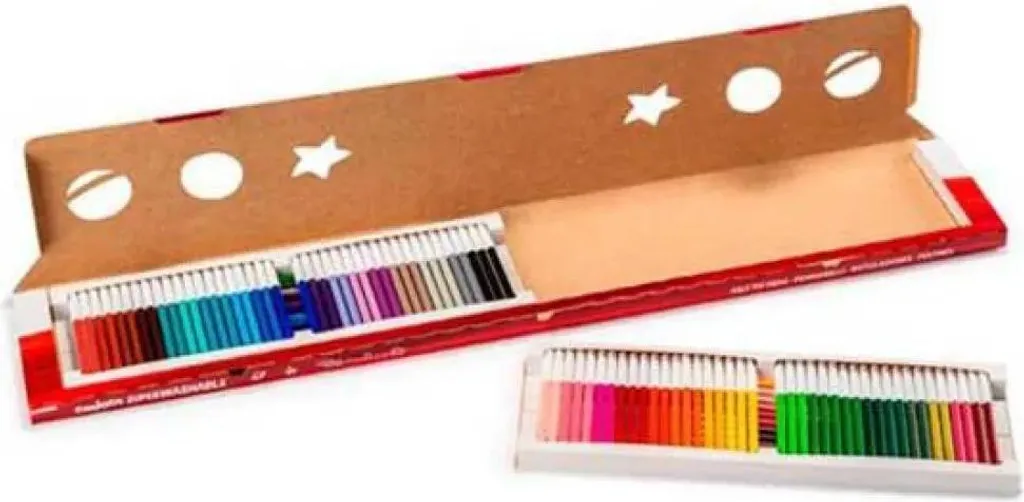 Carioca Joy 100 Feutres de Coloriage Lavables (41019) Pointe Fine