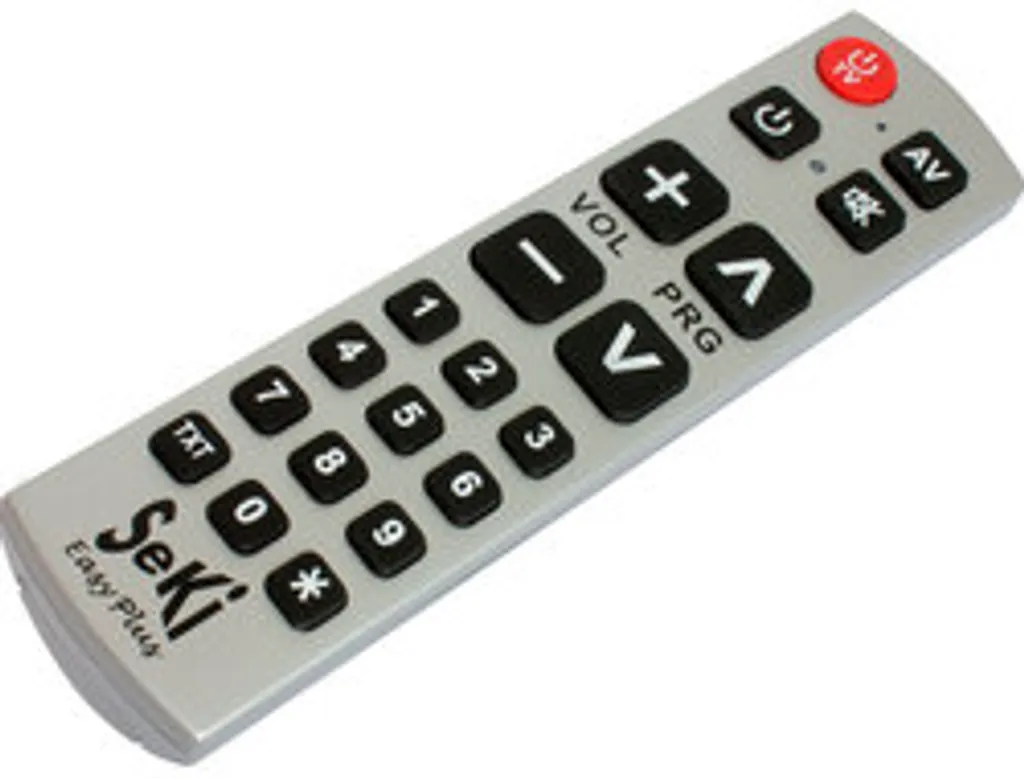 Télécommande Universelle Seki Easy Plus Silver Idéale pour TV et Décodeur - 2