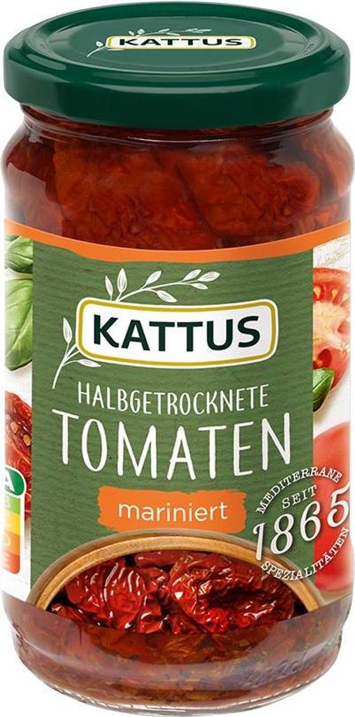 Halbgetrocknete Tomaten mariniert