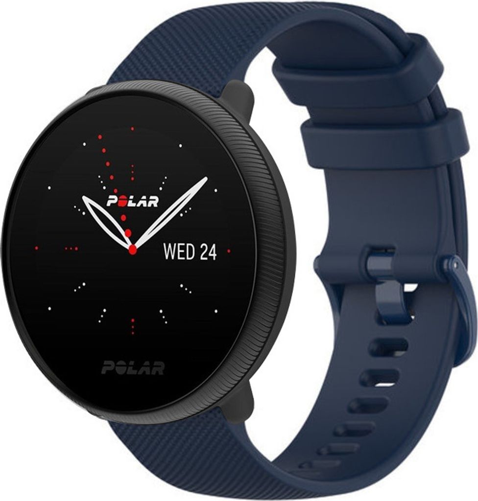 Strap-it Polar Ignite 2 Silikonarmband (DunkelBlau)