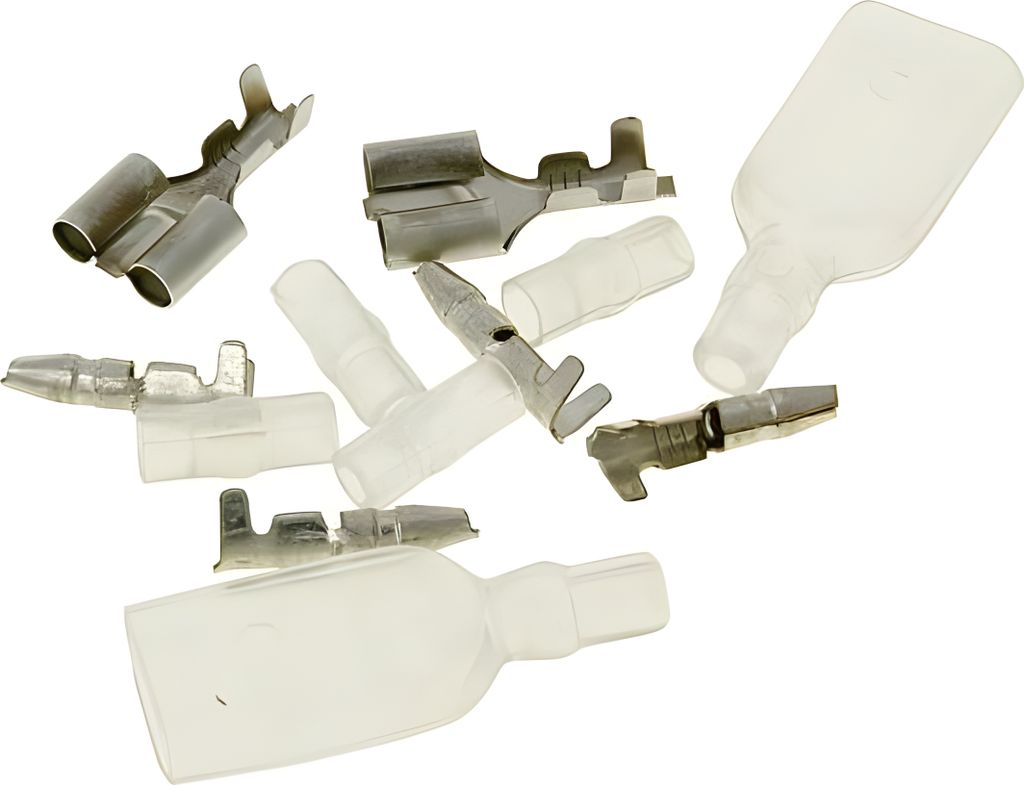 Stecker Satz Kabelverbinder / Kabelschuh Set 12-teilig