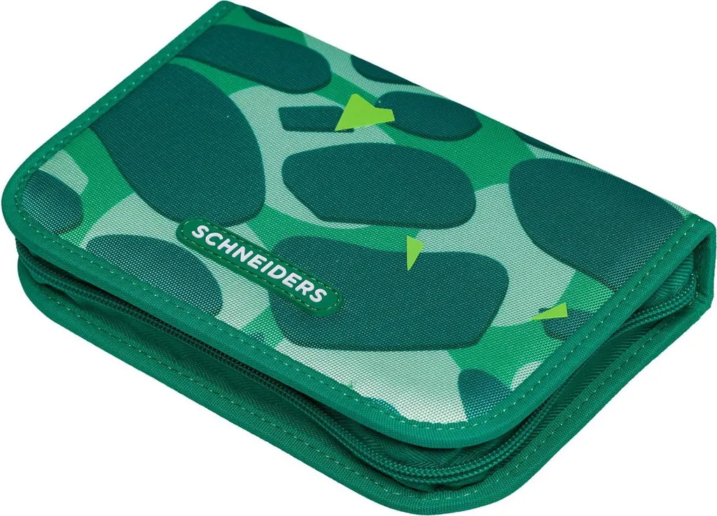 Sac d'école Dino Dance vert 9 pièces - Set complet robuste et léger - 8
