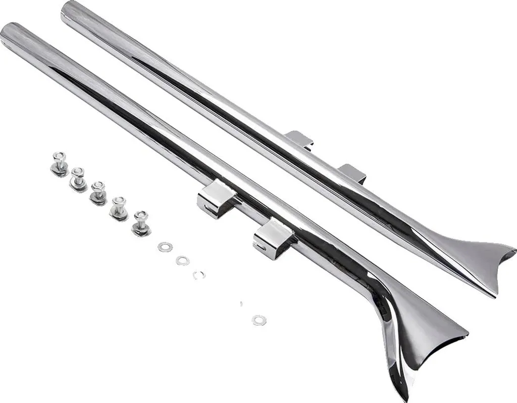 Pot d'Échappement Moto Harley Touring 1995-2016 Acier Robuste 36"