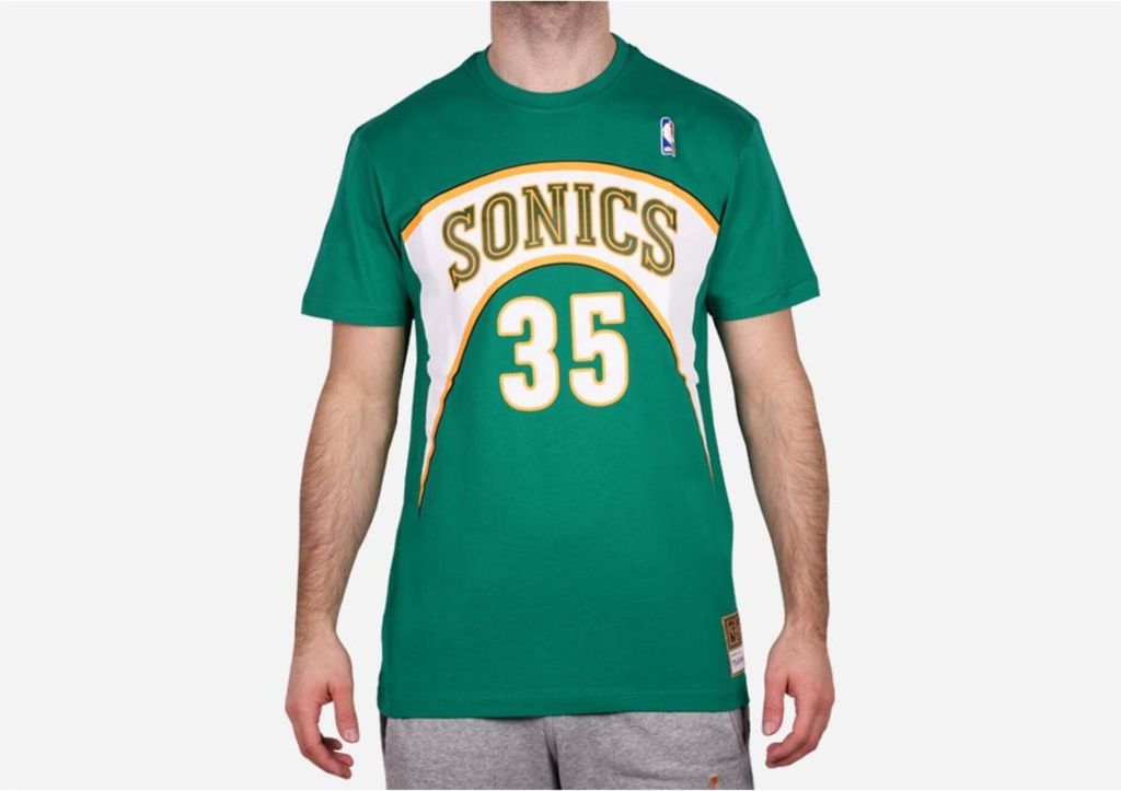 Hemd Mitchell & Ness & Name&Nummer T-Shirt Seattle Produktbild 