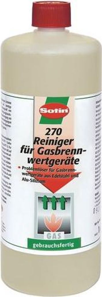Sotin Saurer Reiniger 270 für Gasbrennwertgeräte 1 Liter Produktbild 