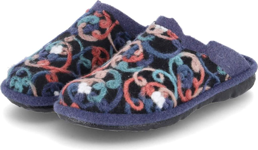 Josef Seibel Damen Pantoffeln/ Hausschuhe LILLE 07 Blau Produktbild 