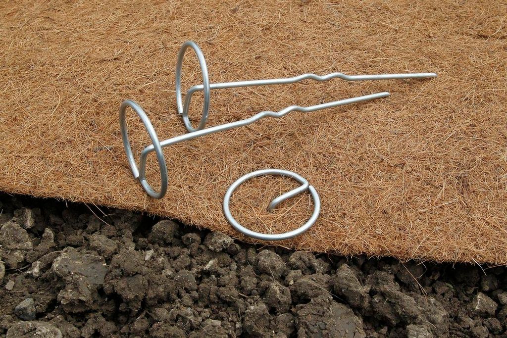 Terrapic Befestigungsnägel für Filze und Naturmulch - 10er-Pack