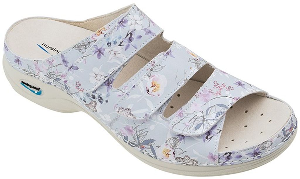 nursing care Damen Pantolette in Grau, Größe 40 Produktbild 