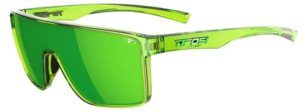 Lunettes de Running et Vélo Tifosi Sanctum Confortables Vert Miroir