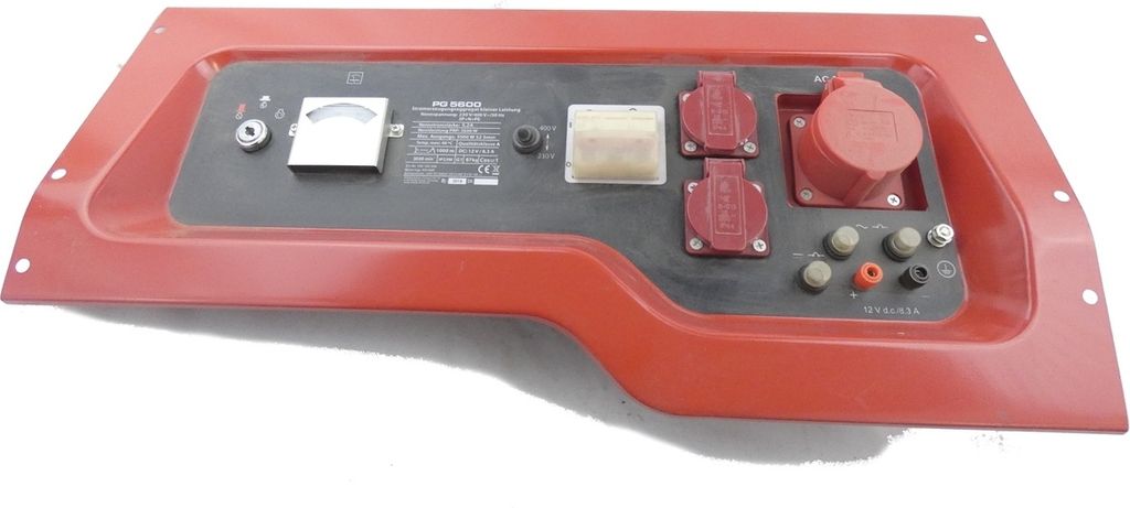 MATRIX Ersatzteil Bedienfeld für Benzin Stromerzeuger Stromgenerator PG 5600
