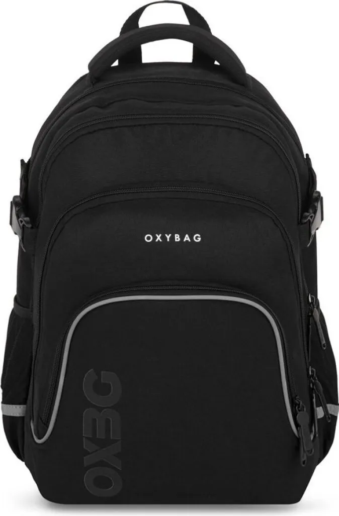 Sac à dos OXY Scooler noir scolaire 4 compartiments 43x32x20cm - 2