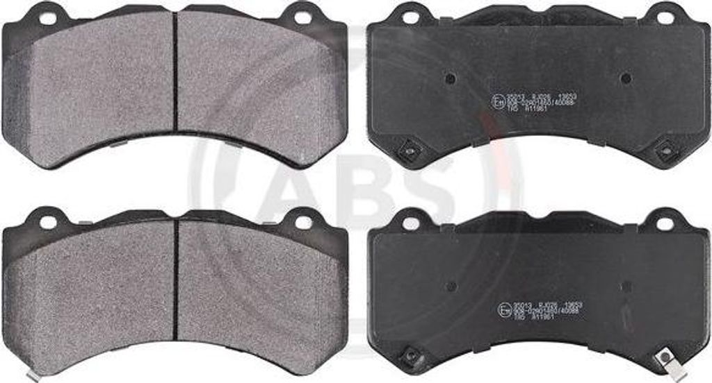 A.B.S. 35013 Bremsbelagsatz, Scheibenbremse OE 25940447 kompatibel mit Camaro, Corvette, Cherokee