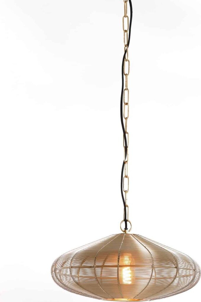 Light & Living - hängeleuchte - Bahoto - gold - metall - E27 - 2977985