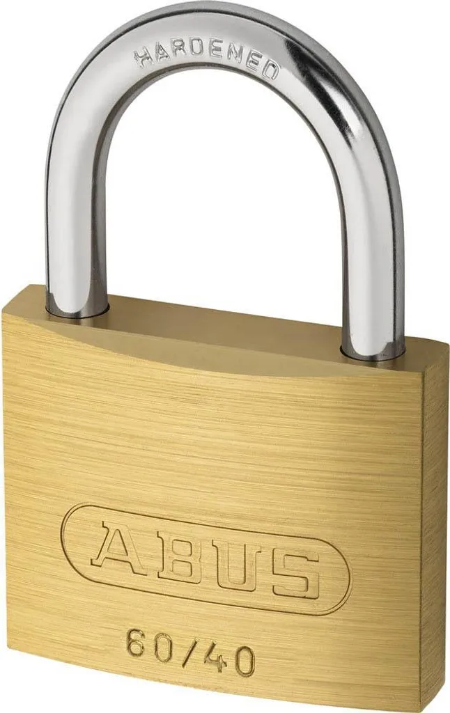 Cadenas ABUS 60/40 avec Anse en Acier Cémenté - Pack de 2 Haute Qualité