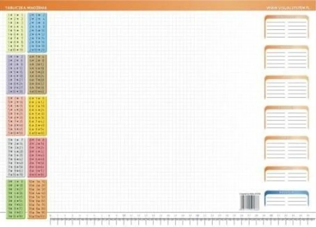 Affiche Éducative Tables de Multiplication : Support Mural pour Enfant CP