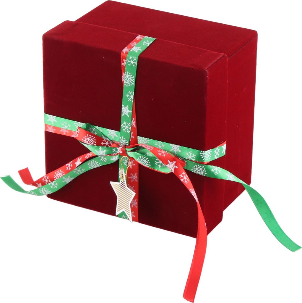 Red Velvet Neujahrs Geschenkbox Heiligabend Apfeldekoration
