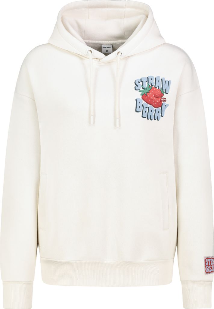 Sublevel Hoodie mit Spread Your Love Schriftzug Größe: XS