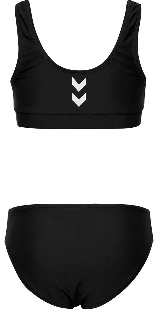 Bikini noir Hummel Hmljr Solid taille 116 en tissu stretch durable - 3
