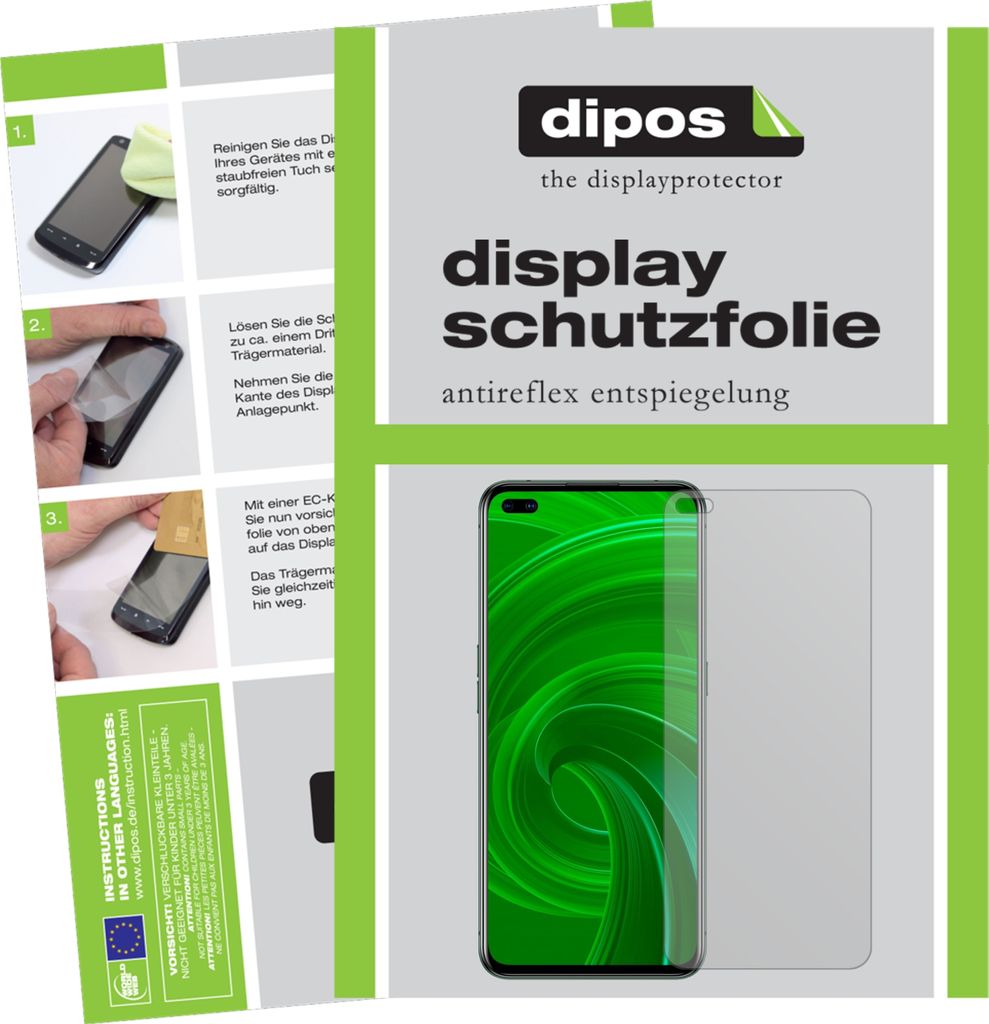 1x Schutzfolie für Oppo Realme X50 5G matt Displayschutzfolie Folie Display Schutz dipos