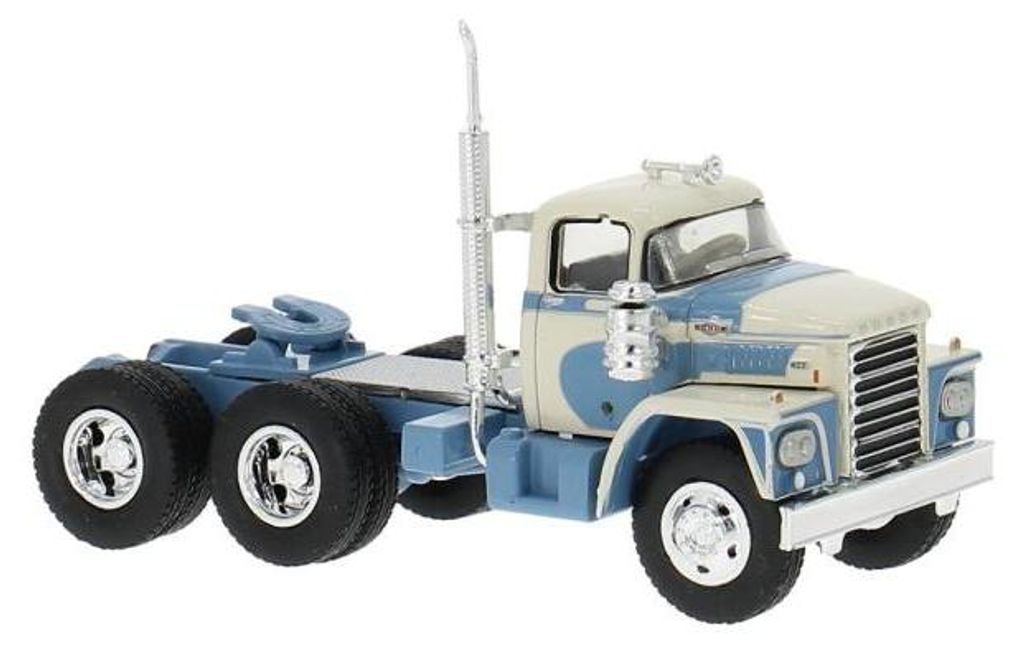 Brekina LKW Dodge LCF SZM weiß/blau 86301