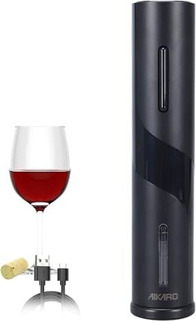 Elektrischer Korkenzieher Wein öffner Weinflaschenöffner Automatischer Flaschenöffner, Wiederaufladbar