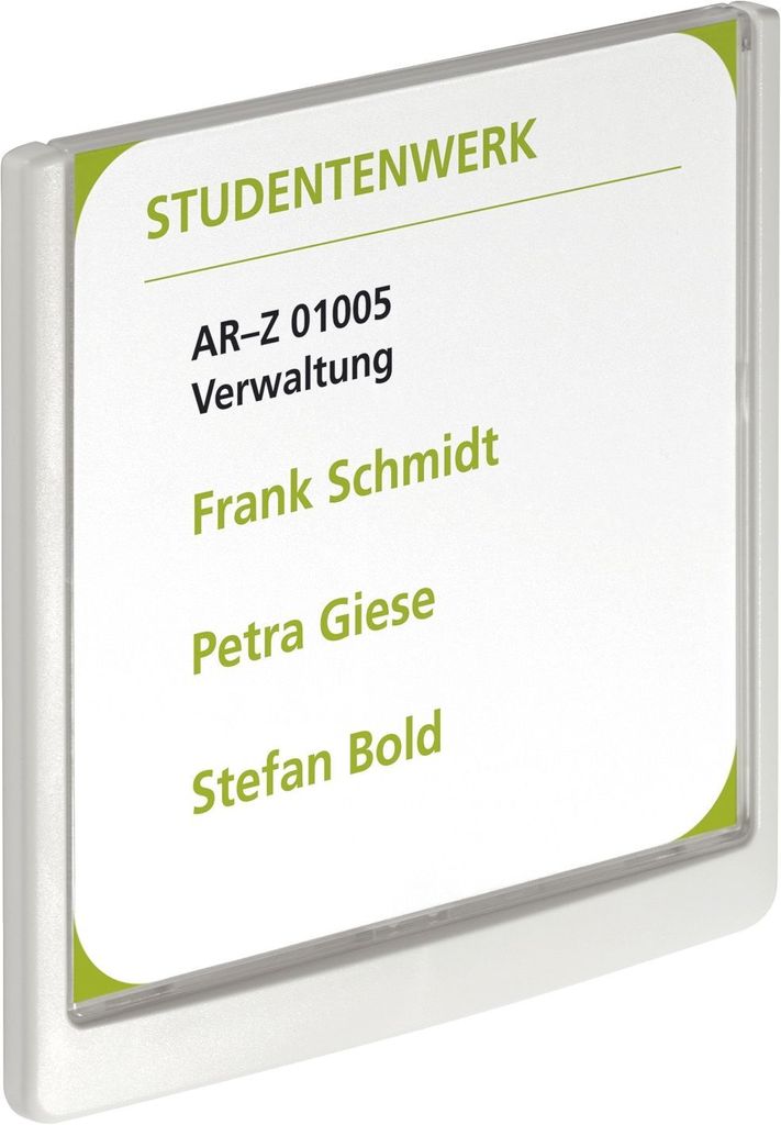 Durable 4862-02 - Schilderhalter - Weiß Obrázok produktu 
