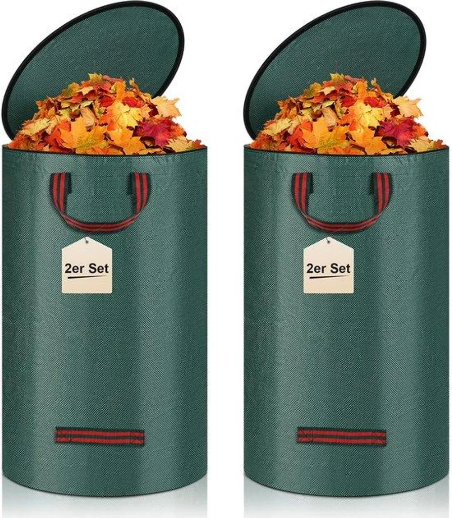 Sac de jardinage 120L idéal pour ramasser feuilles et tontes de pelouse