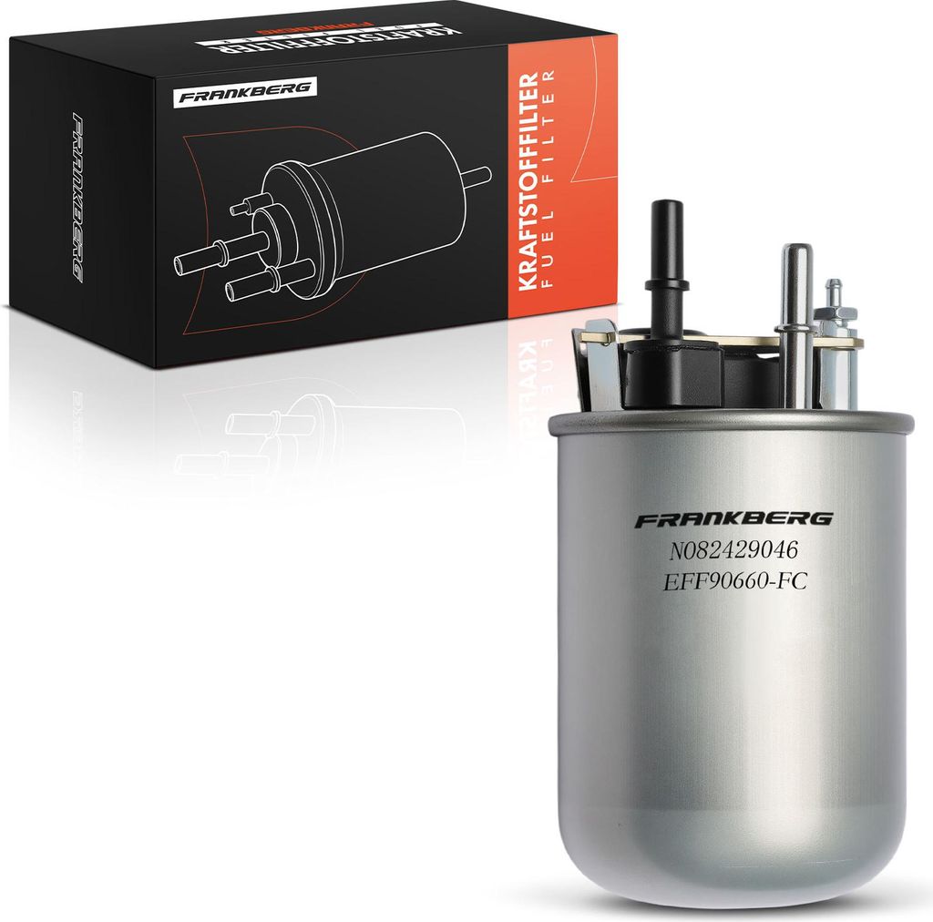Frankberg 1x Kraftstofffilter für Nissan Juke F15 Pulsar Schrägheck