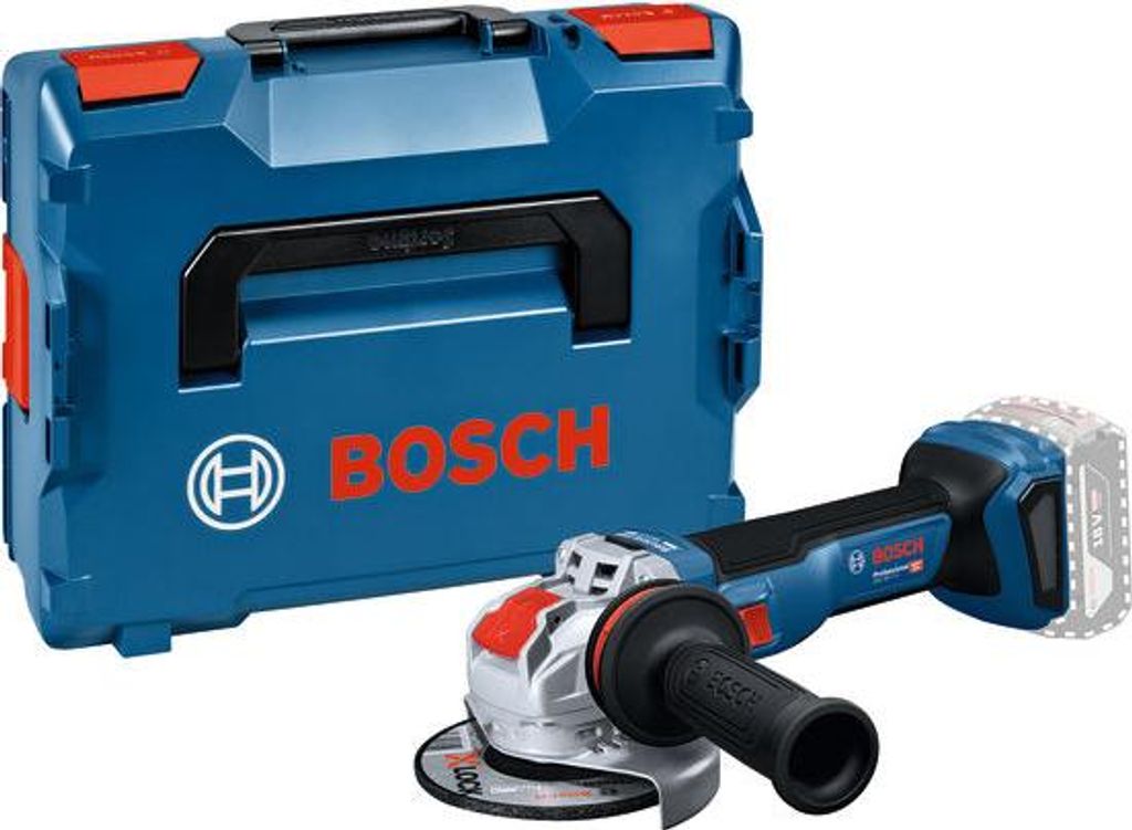 Winkelschleifer mit X-LOCK GWX 18V-11 S in L-BOXX