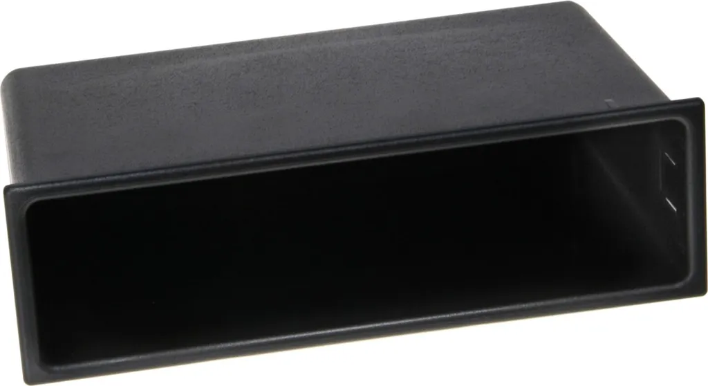 Vano Portaoggetti Autoradio 1 DIN Universale - Cassetto Cornice Radio Auto