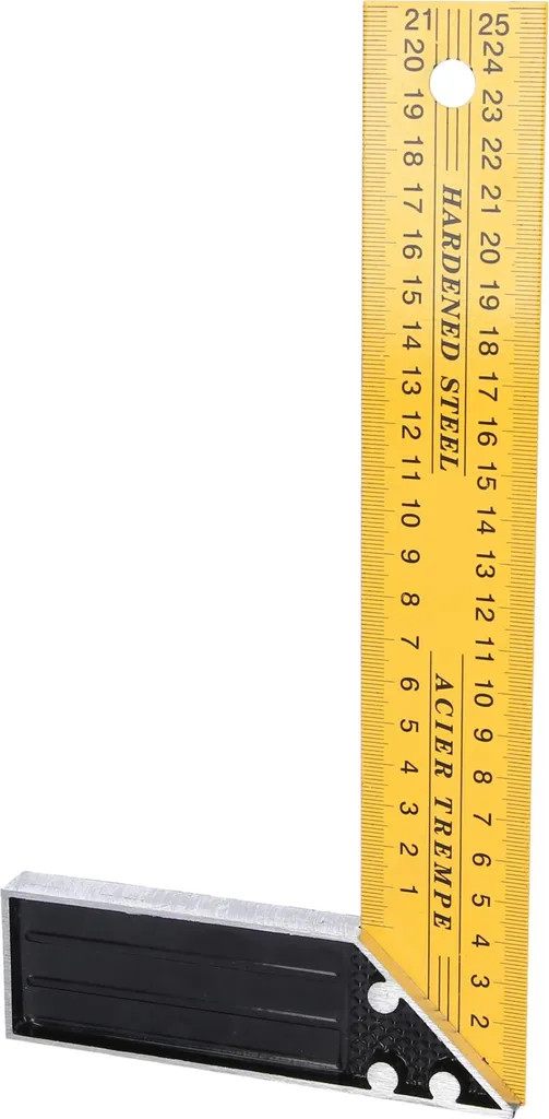 KS Tools 300.0220 Équerre de menuisier en acier galvanisé de 200 mm