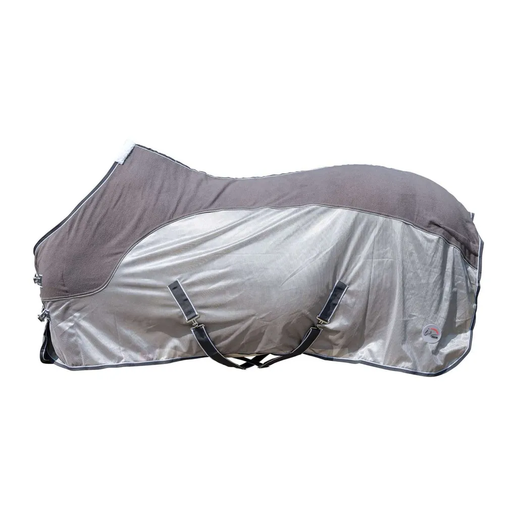 Couverture anti-mouches cheval HKM Comfort séchante - Taille 145 cm