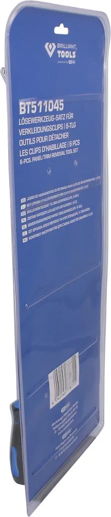 KS TOOLS BT511045 Jeu de 6 outils de dépose pour clips de garniture auto - 12