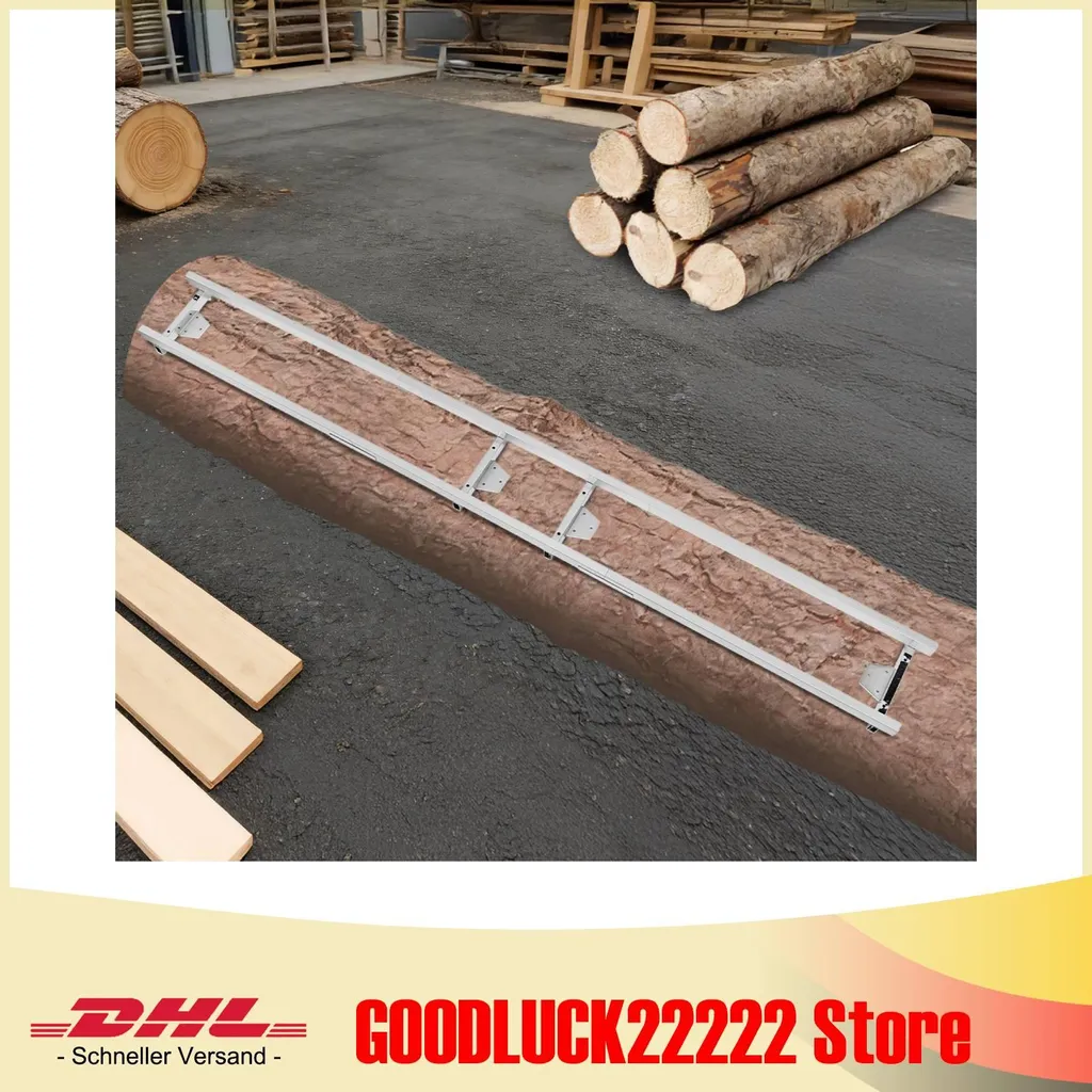 Guide-chaîne anti-vibration pour tronçonneuse, coupe de bois précise