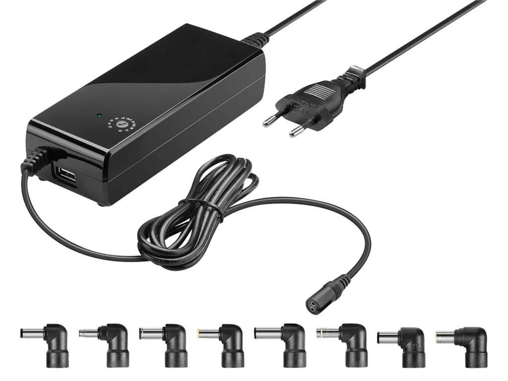 Alimentation Notebook Goobay 90W Haute Performance avec Sécurité Intégrée