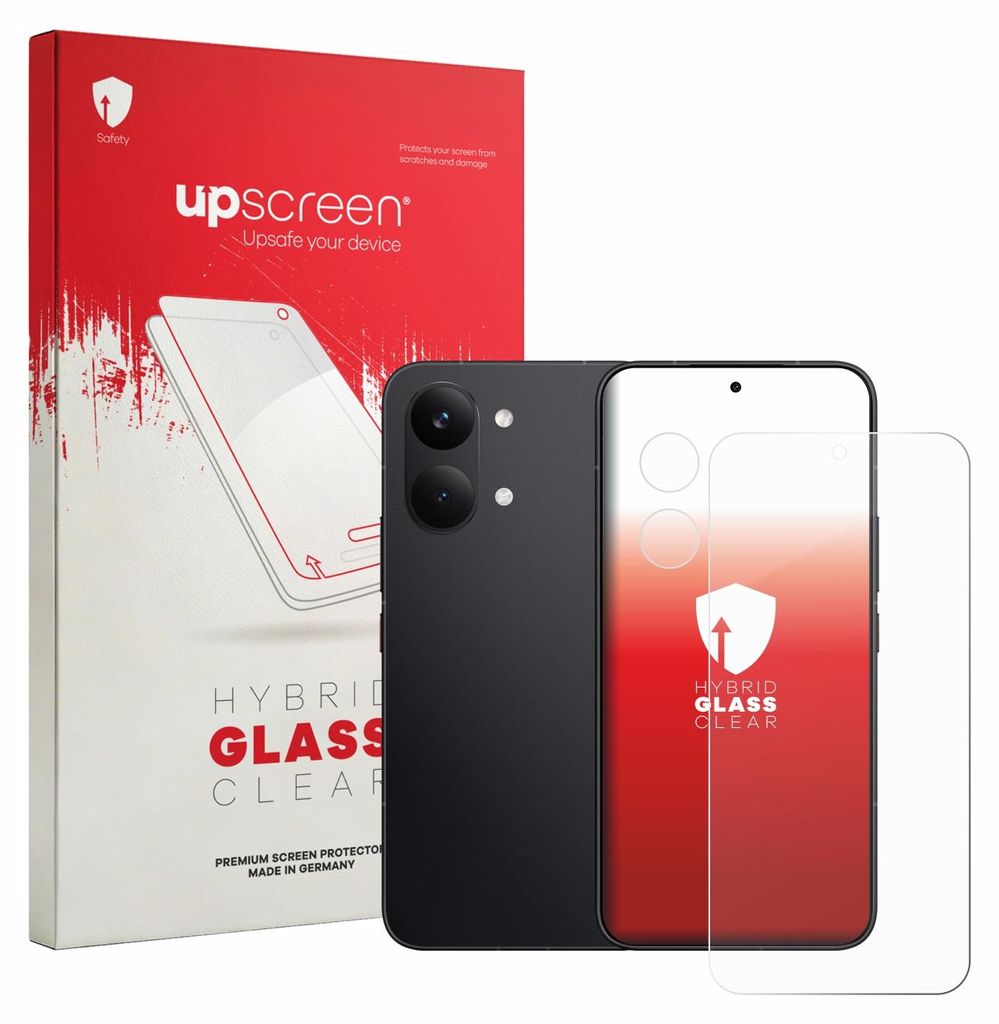 upscreen Schutzglas für Xiaomi Poco X8 Pro Max (Display+Kamera) Schutzfolie Panzer Folie Glas Display Schutz klar