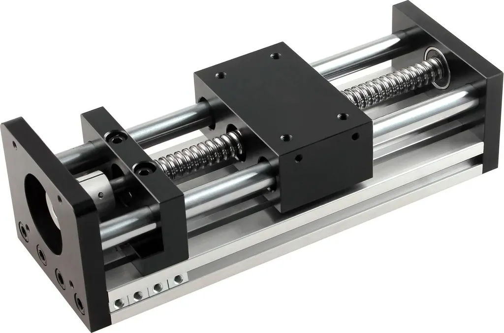 Module Linéaire Anti-Jeu SFU1204 Course 100mm pour Machine CNC Précise